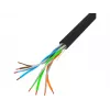 LANBERG tinklo kabelis U/UTP Cat5e LCU5-10CC-0305-BK 305 m, 24 AWG CCA, 5 mm, PVC apvalkalas, juodas