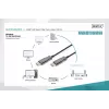HDMI AOC Hybrid Fiber Optic kabelis Digitus AK-330125-200-S