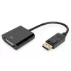 Assmann DisplayPort adapter cable. DP - DVI (24+5) M/F. 0.15m.w/interlock. DP 1.1 compatible. UL. bl. w/o shielding. 32AWG (AK-340409-001-S)