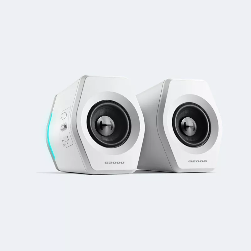 Edifier G2000 - 32 W - kompiuteriui/nešiojamam kompiuteriui - balta - 32 W - 98–20000 Hz - 6,98 cm (2.75 ) (G2000 WT)