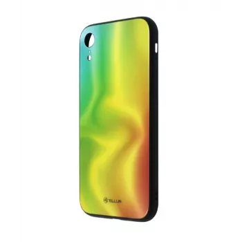 Ekrano apsauginė plėvelė iš stiklo Tellur Cover Glass print, skirta iPhone XR — dekoratyvus grūdintas stiklas su spauda