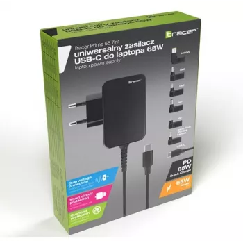 Maitinimo adapteris, skirtas Notebook Prime 65W universalus 7w1