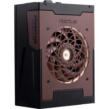 PRIME TX-1600 Noctua Edition, kompiuterio maitinimo šaltinis juodas, 2x 12 kontaktų High Power GPU, 6x PCIe, kabelių tvarkymas, 1600 W