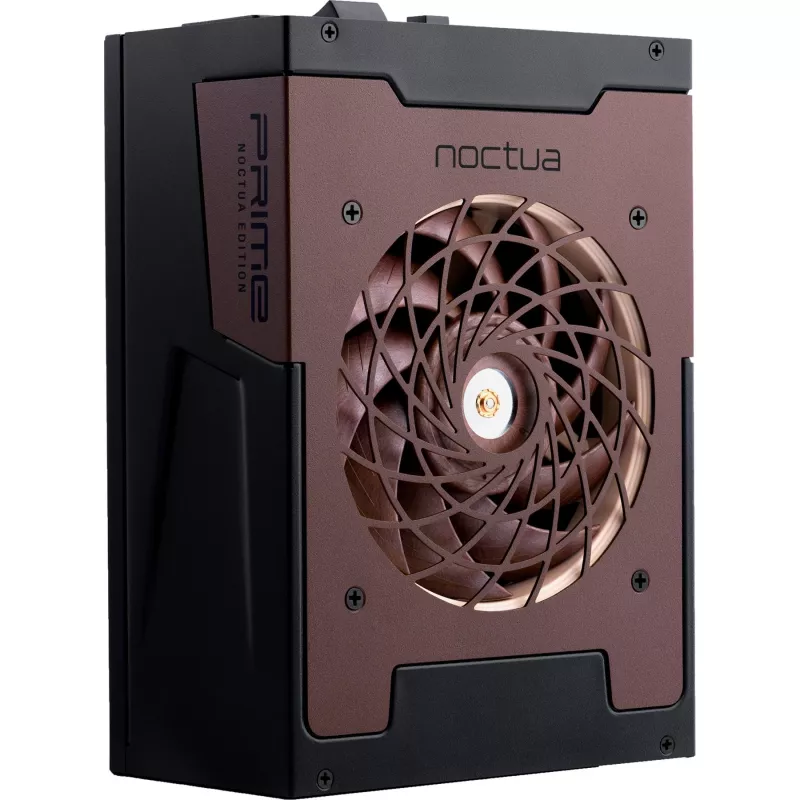PRIME TX-1600 Noctua Edition, PC maitinimo blokas juodas, 2x 12 kontaktų aukštos galios GPU, 6x PCIe, kabelių valdymas, 1600 W