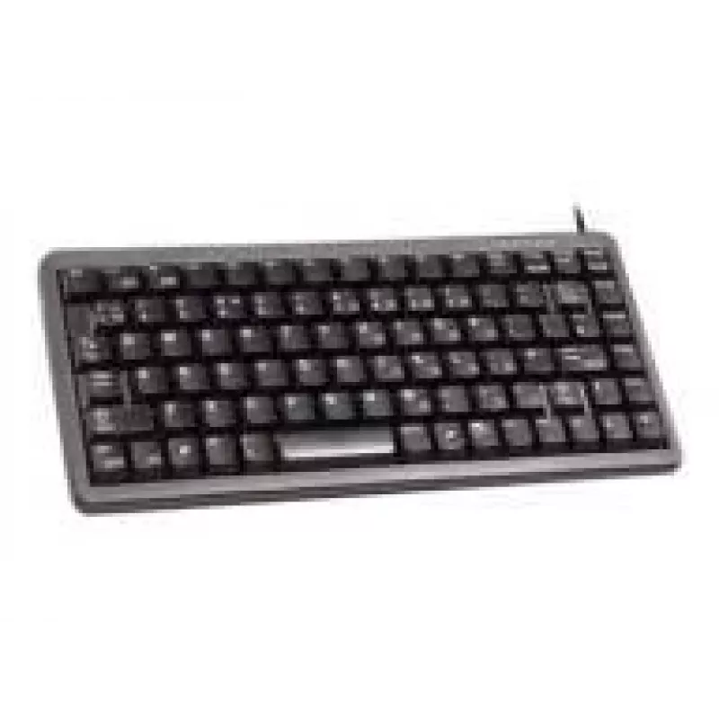 CHERRY Compact , Combo (USB + PS/2), DE klaviatūra, biuro USB + PS/2 QWERTY juoda