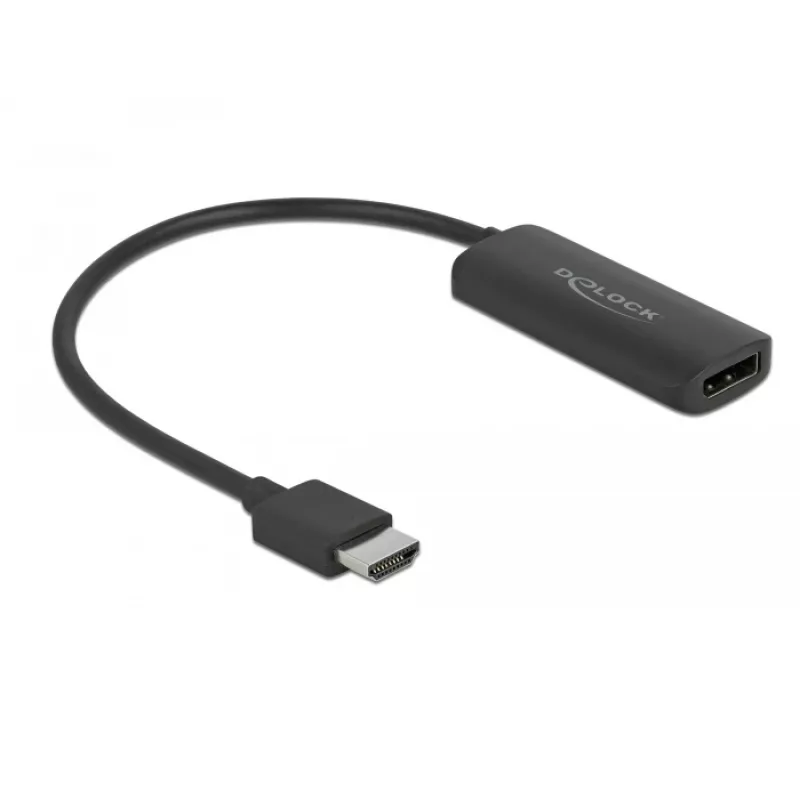 Adapteris HDMI-A kištukas į DisplayPort lizdą 4K 60 Hz DeLOCK 63206