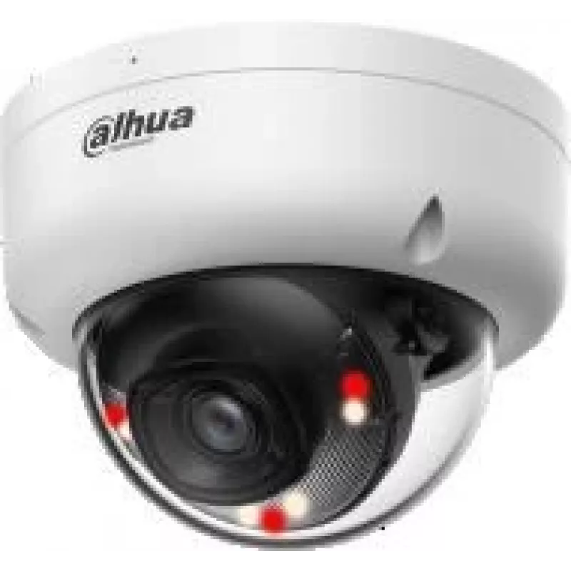 IP kamera DAHUA IPC-HDBW1639E1-A-IL-0280B, kupolinė, 1/2,8 colio jutiklis, IR, PoE