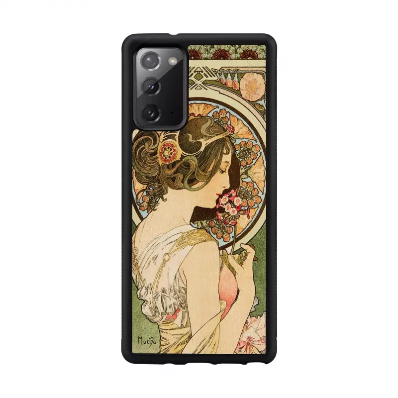Apsauginis telefono dėklas man and wood Galaxy Note 20 primrose Juoda