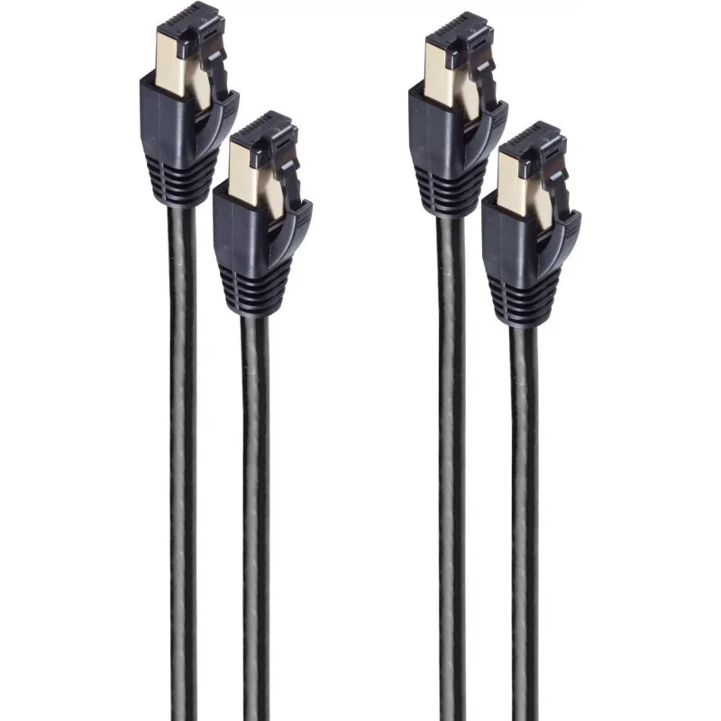 Tinklo kabelis ShiverPeaks BS08-41155-2 Cat8.1 1,5 m F/FTP