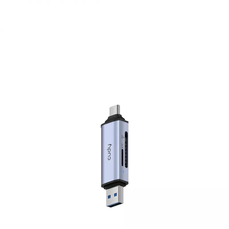 CUDY UH200 2-in-1 USB 3.0 kortelių skaitytuvas