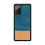 man and wood Galaxy Note 20 džinsinio stiliaus juodas išmaniojo telefono dėklas — apsauginis džinsinio stiliaus dangtelis