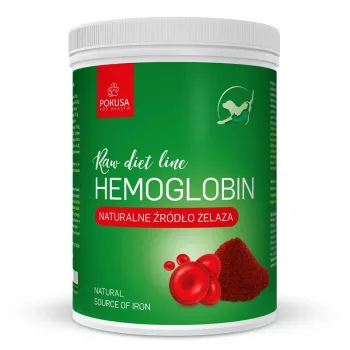 POKUSA RawDietLine Hemoglobinas - papildai šunims ir katėms - 800g