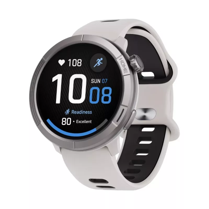 Stelio išmanusis laikrodis Activ Pro GPS modelis STSWA102TN, 46 mm titano korpusas