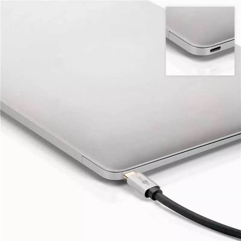 Goobay | USB-C į DisplayPort adapterio laidas | 60176 | Type-C | DisplayPort | USB-C į DisplayPort | 2 m