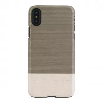 man and wood išmaniojo telefono dėklas iPhone X/XS — juodas, apsauginis kietas galinis dangtelis