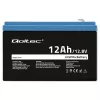 Qoltec LiFePO4 ličio geležies fosfato baterija 12,8 V 12 Ah 153,6 Wh su BMS