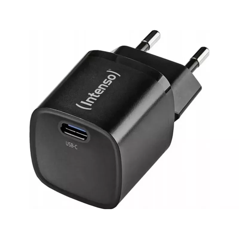 Vidinis įkroviklis Intenso W30C² GaN Universalus greitasis įkrovimas 20V 1xUSB-C Juodas