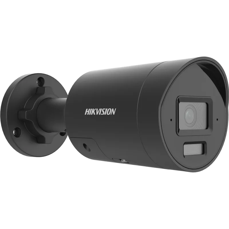 Hikvision DS-2CD2043G2-LI2U/SL AcuSense 4MP Bullet IP kamera 2.8mm (101°) fiksuotas objektyvas, juoda | Hikvision