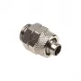 Tiesi jungtis G1/4 colio AG – 11/8 mm – sidabrinė blizgi