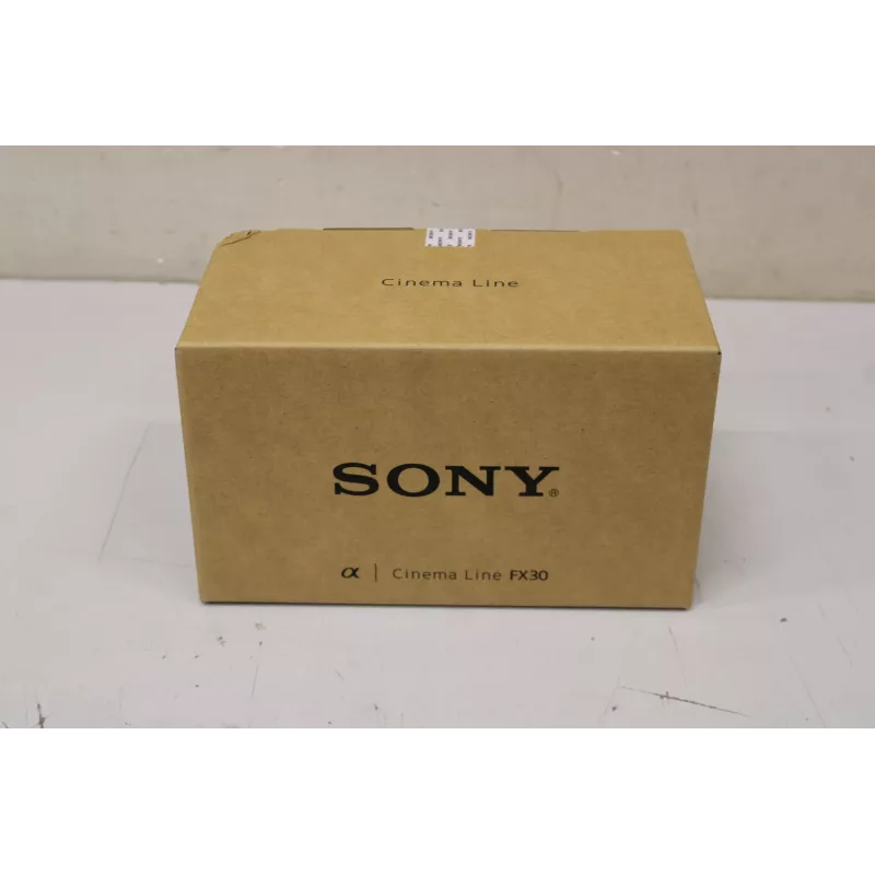 Kino kamera Sony FX30B 35mm keičiamo objektyvo (be XLR) — pažeista pakuotė
