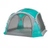 Event Dome Shelter XL, 4,5 x 4,5m, Pavilionas šviesiai mėlynas/pilkas