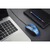 USB laidinė pelė, 4 mygtukai, optinė, simetriška, mėlyna