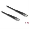 USB laidas DeLOCK 81124 USB 2.0 1m USB C juodas