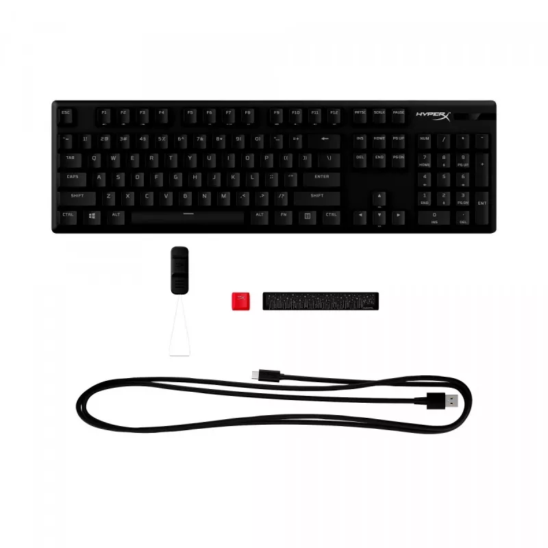 HyperX Alloy Origins PBT HX Red - mechaninė žaidimų klaviatūra