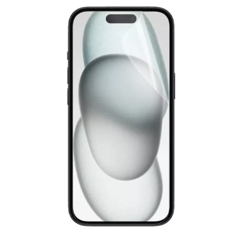Skaidri ekrano apsauga Mobilis 036310, skirta iPhone 15 Pro, atspari įbrėžimams ir smūgiams