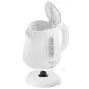 Elektrinis virdulys Adler AD 1373 — 1 L talpa, 850 W, baltas, 360° pagrindas, polipropilenas