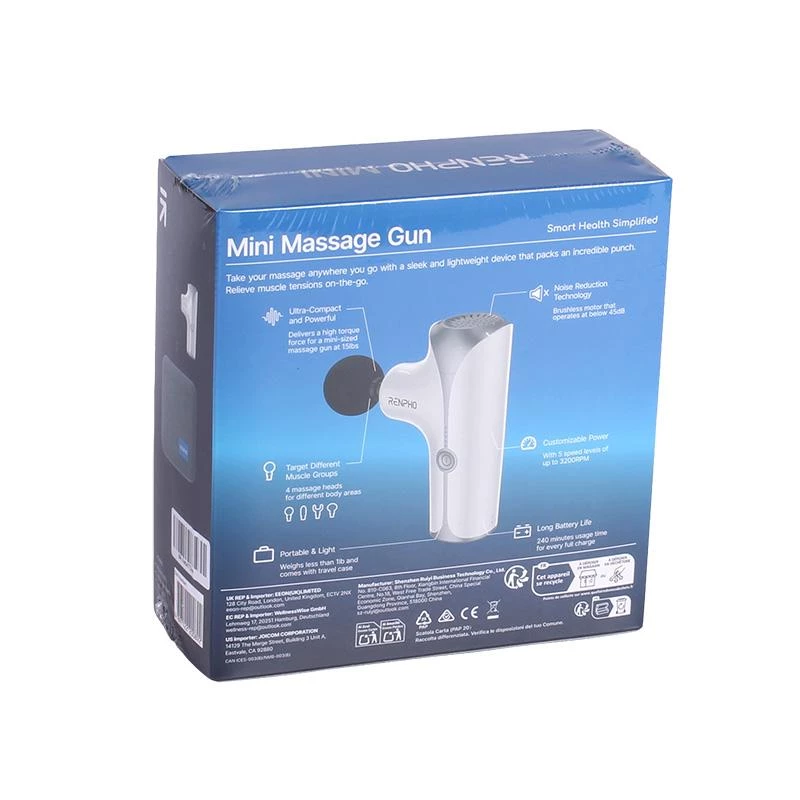 Renpho masažo pistoletas Mini baltas PEU-RP-GM173-WH PEURPGM173WH (PEU-RP-GM173-WH)