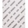 Šlifavimo lakštai Bosch W480 Web 1/4 G120 115×140 mm, pakuotėje 10 vnt. (MPN 2608902385)
