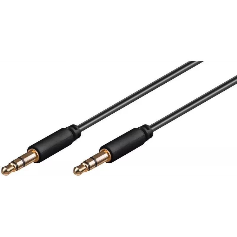 Garso laidas Microconnect AUDLL1.5 1,5 m 3,5 mm kištukas–kištukas juodas