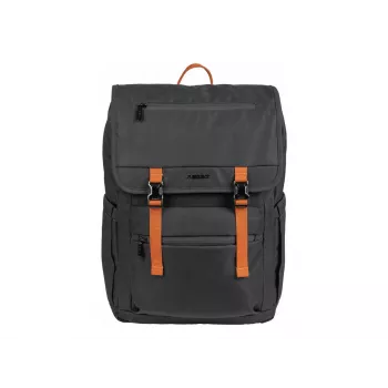 NATEC Niala Ginger Orange 39,6 cm (15,6 inch) Kuprinė Juoda