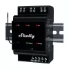 DIN bėgio išmanioji relė Shelly WavePro3 3 kanalų Z-Wave, 110–240 V, 25 A kanalui, AES-128, DIN montavimas