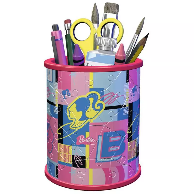 3D dėlionės dėžutė Ravensburger Utensilo Barbie — modelis 11585, teminė 3D dekoratyvinė dėžutė
