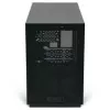 Mini ITX/ATX PC korpusas ssupd Meshroom D (CS-MRD-BK-1) — kompaktiškas juodas korpusas su tinklinėmis plokštėmis