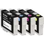 Basetech rašalas, pakeičiantis Epson T0711, T0712, T0713, T0714 suderinamą rinkinį – juoda, žydra, purpurinė, geltona, BTE107 1607,4005-126