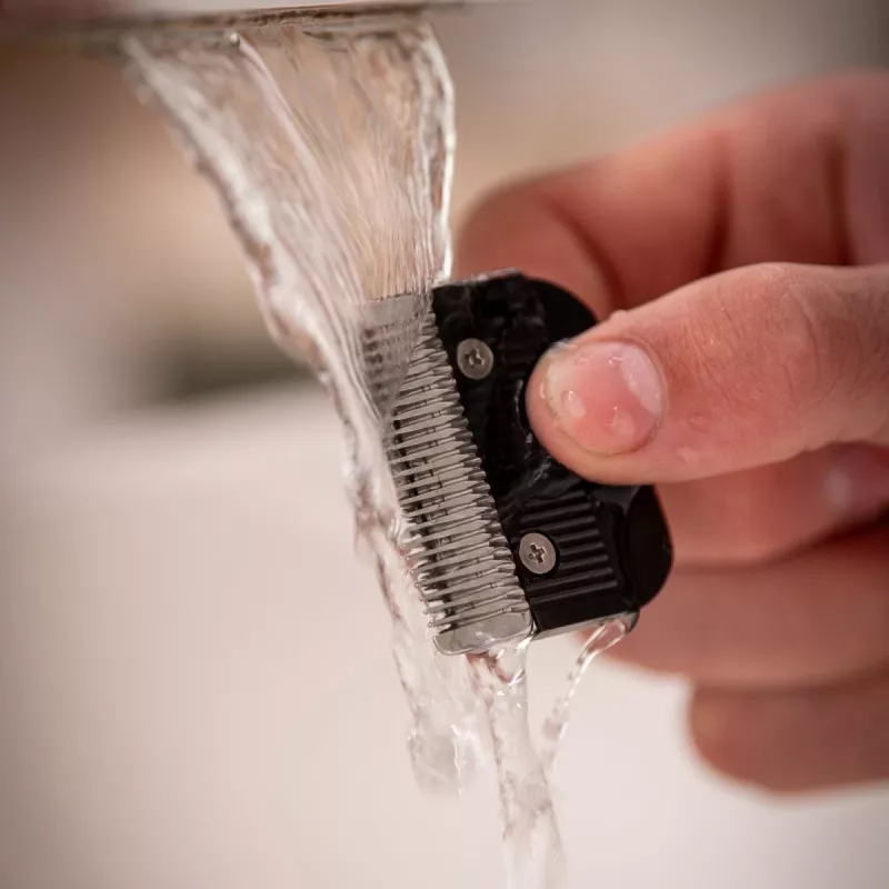 Wahl Self-Clip 360 juoda, sidabrinė ličio jonų (Li-Ion)