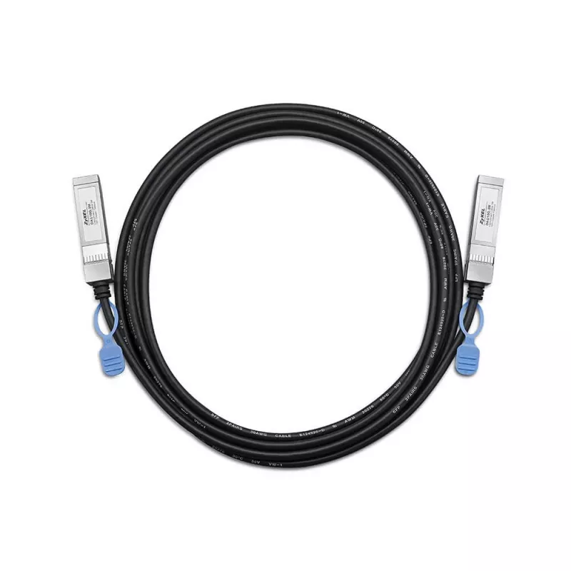 Zyxel DAC10G-3M InfiniBand / šviesolaidinis kabelis SFP+ juodas