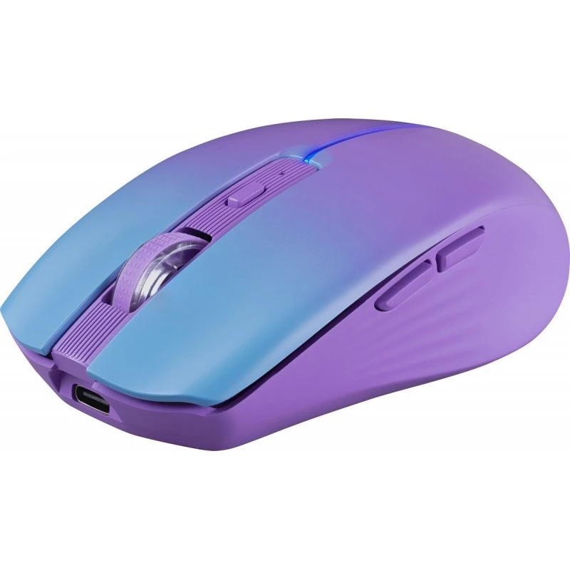 pelė DEFENDER MYSTERY MM-301 RF+BT PURPLE 1600dpi 6P