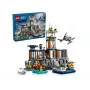 “LEGO City” policijos nuovados ir kalėjimo salos konstrukcinis žaislas 60419 — 980 dalių, 7 minifigūrėlės, 370×400×160 mm