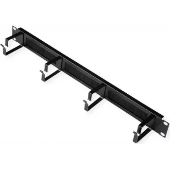 ROLINE 19 colių 1U pataisų skydas su šepečio juosta 44x60mm juodas