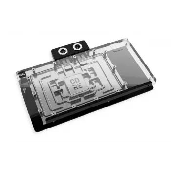 Galinė plokštė Alphacool 10270 Akrilas Aliuminis Chromas Varis Nailonas Juoda Skaidri