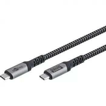 Goobay 74210 USB laidas, juodas