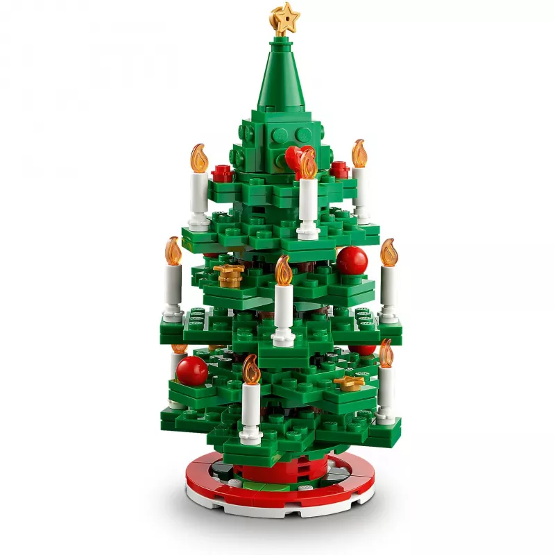 LEGO Kalėdų eglutės rinkinys 40573 – sezoninis demonstracinis modelis, dekoratyvi mini konstrukcija