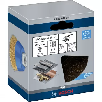 Bosch 1 608 614 020 kampinio šlifuoklio priedas – puodelinis šepetys