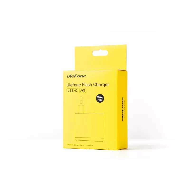 Įkroviklis UleFone UF-CHAR-120WR 120W 20V 6A Baltas — USB maitinimo adapteris nešiojamiems įrenginiams