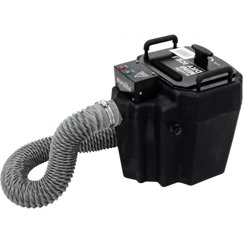 Sauso ledo rūko mašina EUROLITE Mini Dry Ice 1 1000W, kompaktiška scenos/efektų įranga