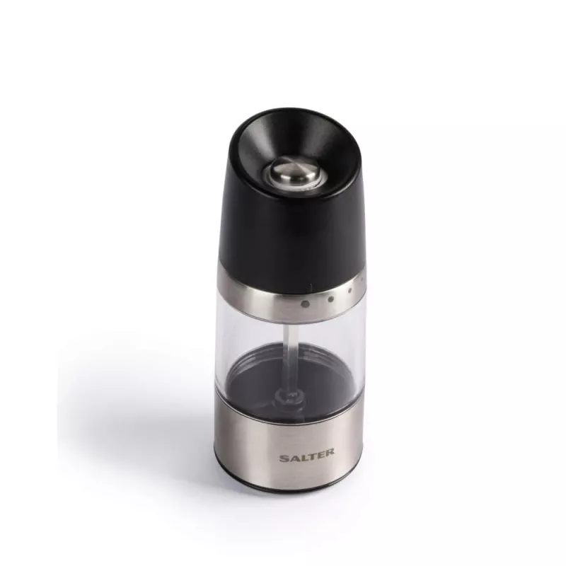 Druskos ir pipirų malūnėlis Salter BW12946EU7, reguliuojamas stambumas, keraminis mechanizmas